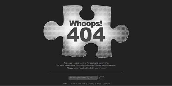 网上商城404页面处理